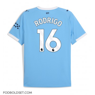Manchester City Rodri Hernandez #16 Hjemmebanetrøje 2025-26 Kortærmet Manchester City Rodri Hernandez #16 Hjemmebanetrøje 2025-26 Kortærmet
